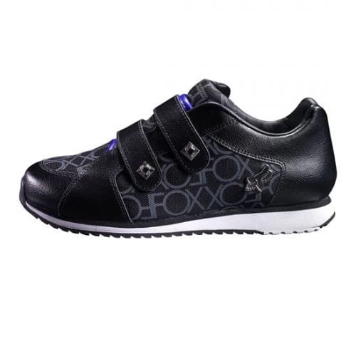 FOX G-E-FOOTWEAR GIRLS ENVY STRAP BLK/GREY