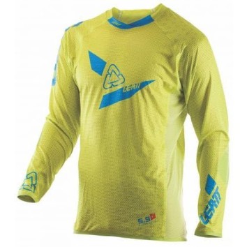 LEATT JERSEY GPX 5.5 ULTRAWELD M LIME/BLUE