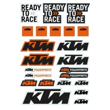 KTM Sticker sheet